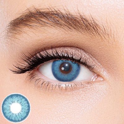 Icoloured® Unicorn Blue Colored Contact Lenses
