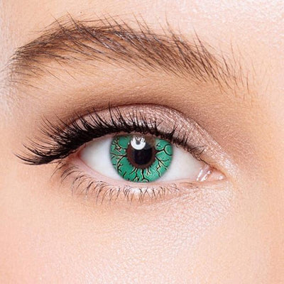 Icoloured® Fissure Green Colored Contact Lenses