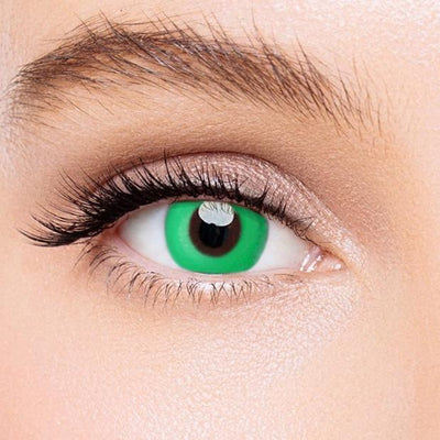 Icoloured® Witch Pure Green Naruto Colored Contact Lenses