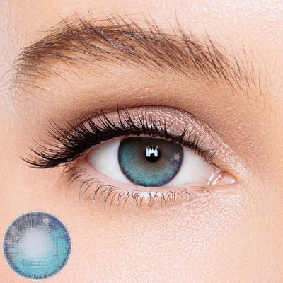 Icoloured®  Rio Blue Colored Contact Lenses