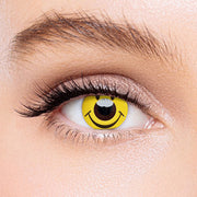 Icoloured®  Smile Yellow Colored Contact Lenses