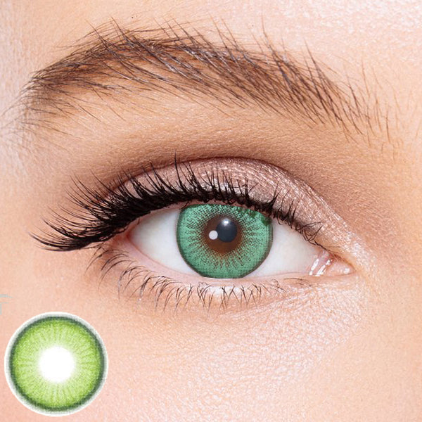 Icoloured® Flower Secret Green Colored Contact Lenses